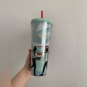 Starbucks + Lou , Venti cold cup !